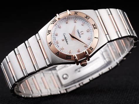 omega constellation womens fake|omega constellation case style.